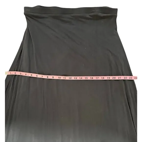 SewRed - Maxi Mermaid Tie Dyed Grayish Blue/ Black Skirt - XL - Picture 10 of 11